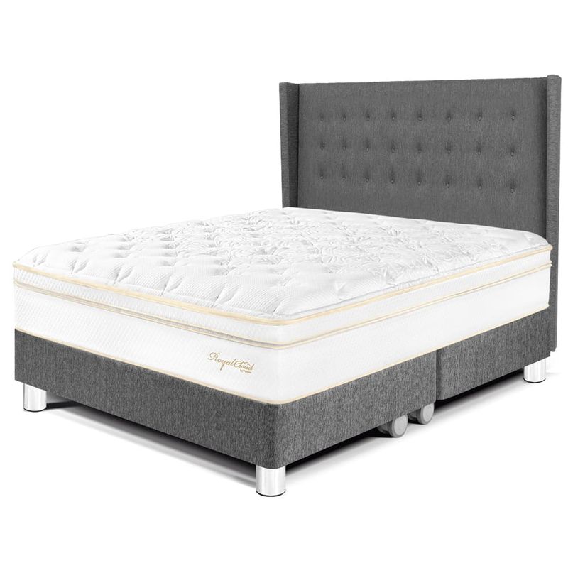 Dormitorio Royal Cloud Gold Gris | King