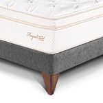 Dormitorio Europeo Royal Cloud Gold Gris | King