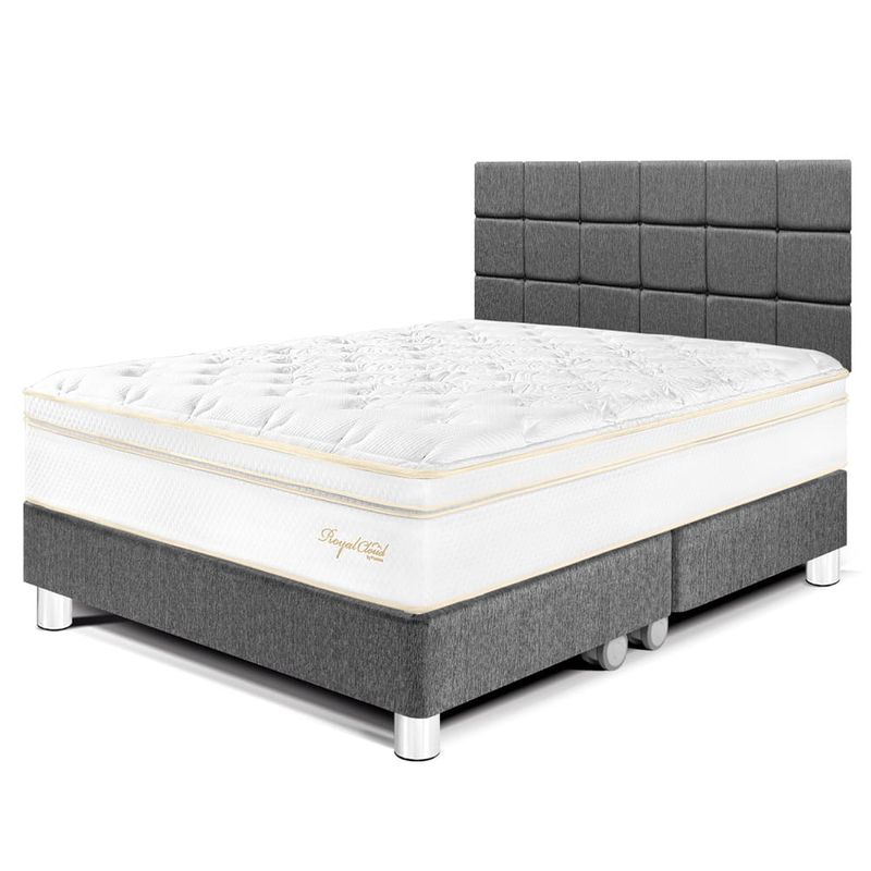 Dormitorio Royal Cloud Blocks Gris | King