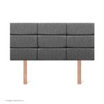 Dormitorio Boxet Blocks Royal Cloud Gris | 1.5 plazas