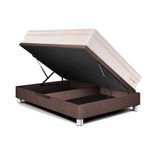 Dormitorio Boxet Gold Royal Cloud Chocolate | 1.5 plazas
