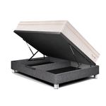 Dormitorio Boxet Gold Royal Cloud Gris | 2 plazas