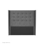 Dormitorio Boxet Gold Royal Cloud Gris | 2 plazas