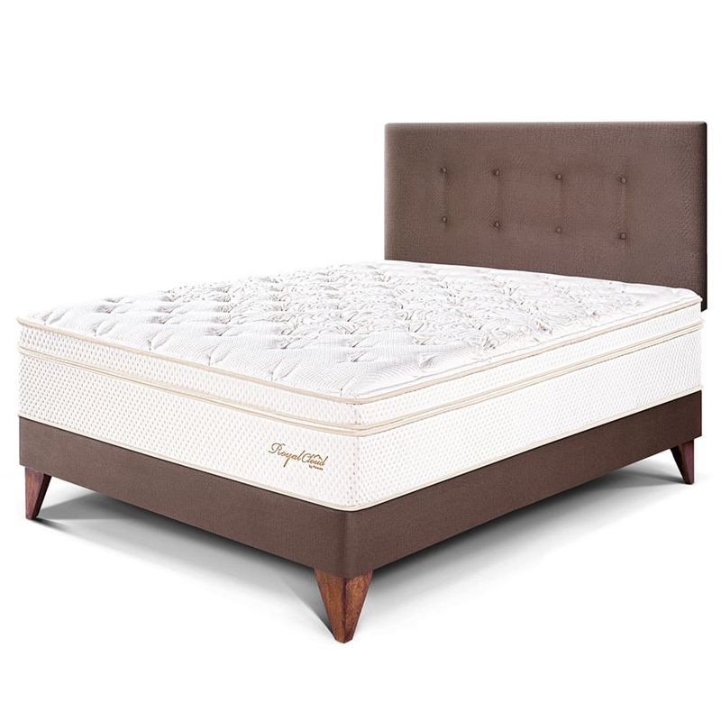 Dormitorio Europeo Royal Cloud Chocolate | 1.5 plazas