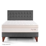 Dormitorio Europeo Royal Cloud Gris | King