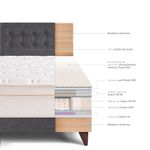 Dormitorio Europeo Royal Cloud Gris | King