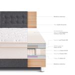 Dormitorio Royal Cloud Gris | 2 plazas