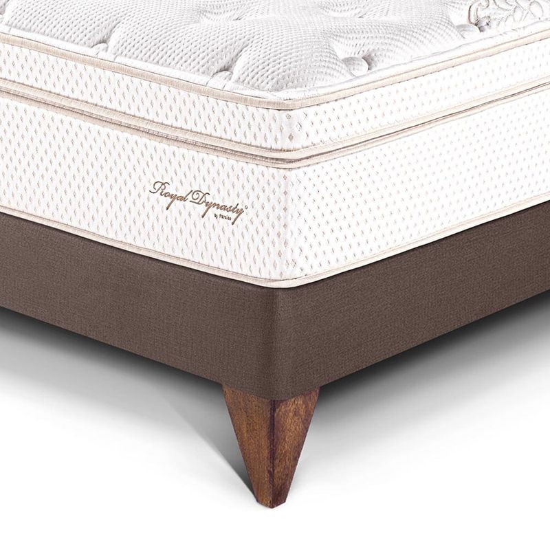 Cama Europea Royal Dynasty Chocolate | Queen