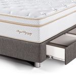 Dormitorio con Cajones Royal Dynasty Gris | 1.5 plazas