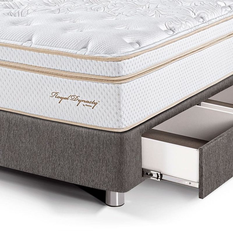 Dormitorio con Cajones Royal Dynasty Gris | 1.5 plazas