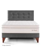 Dormitorio Europeo Royal Dynasty Gris | 1.5 plazas