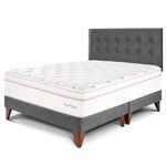 Dormitorio Europeo Royal Dynasty Gris | Queen