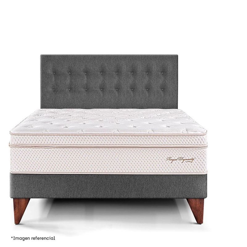 Dormitorio Europeo Royal Dynasty Gris | King