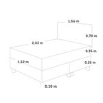 Dormitorio Royal Dynasty Gris | Queen