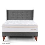 Dormitorio Europeo Royal Dynasty Gold Gris | 1.5 plazas