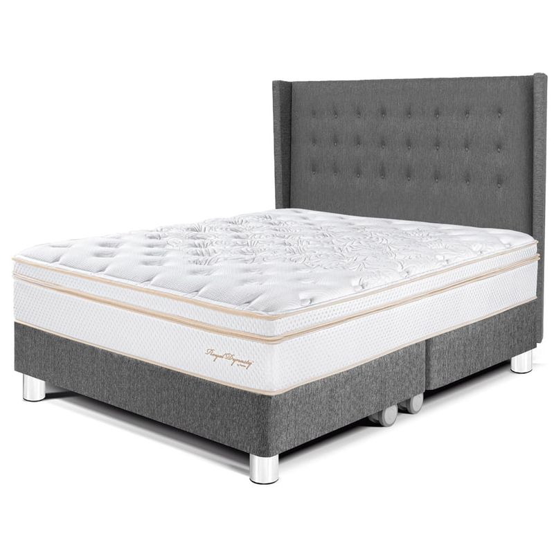Dormitorio Royal Dynasty Gold Gris | King