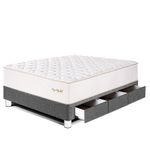 Cama con Cajones Royal Elizabeth Gris | 1.5 plazas
