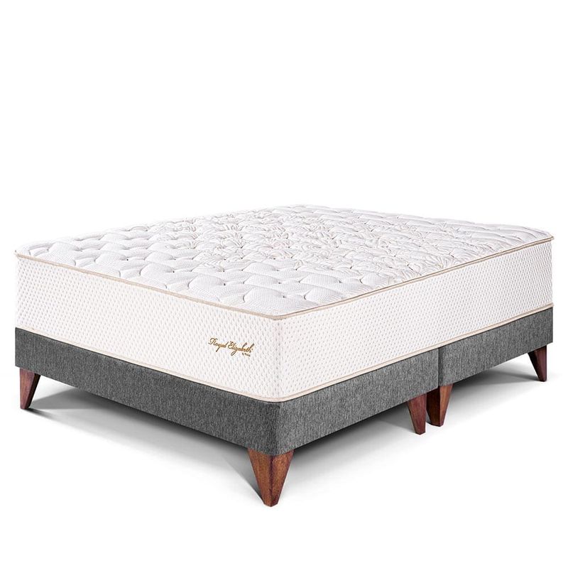 Cama Europea Royal Elizabeth Gris | Queen