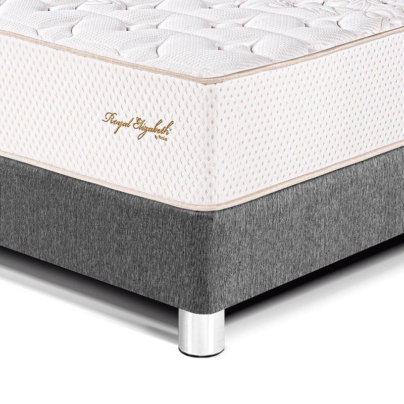 Cama Royal Elizabeth Gris | 1.5 plazas