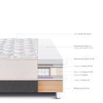 Cama Royal Elizabeth Gris | Queen