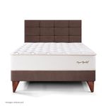 Dormitorio Europeo Royal Elizabeth Blocks Chocolate | 2 plazas