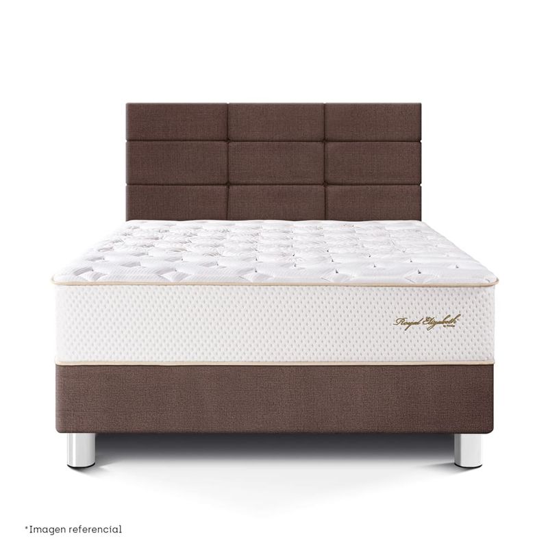Dormitorio Royal Elizabeth Blocks Chocolate | 1.5 plazas