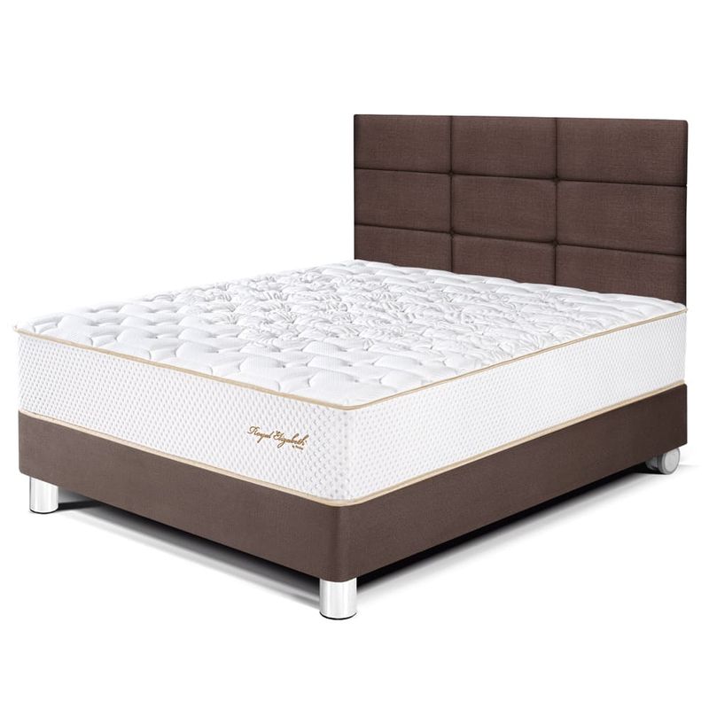 Dormitorio Royal Elizabeth Blocks Chocolate | 1.5 plazas