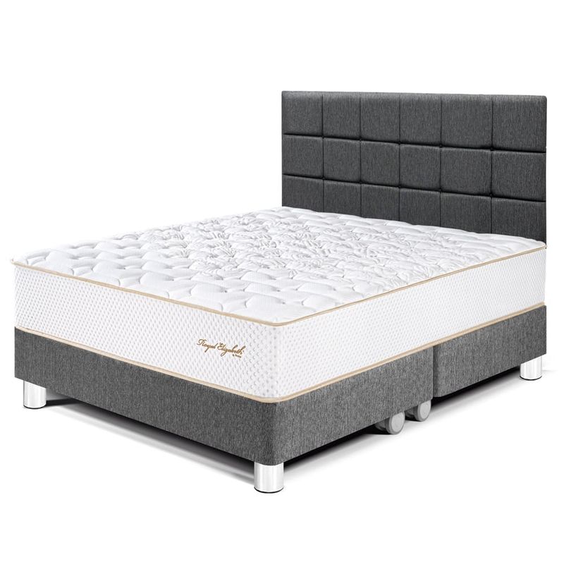 Dormitorio Royal Elizabeth Blocks Gris | King