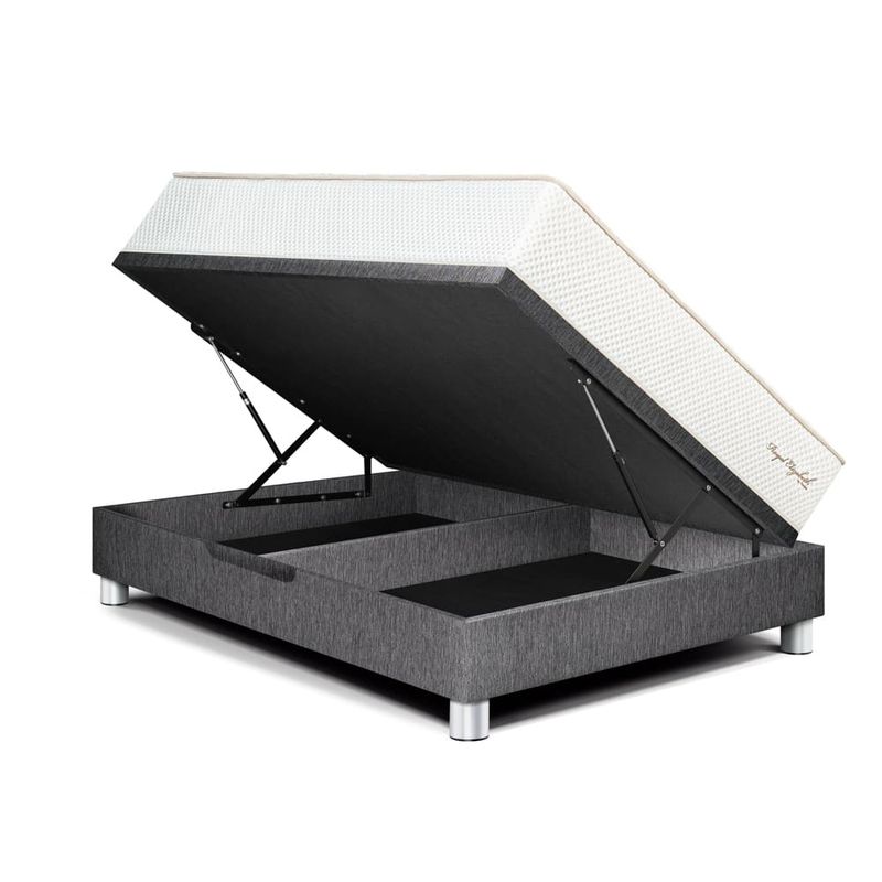Dormitorio Boxet Blocks Royal Elizabeth Gris | 2 plazas