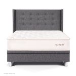 Dormitorio Boxet Gold Royal Elizabeth Gris | 2 plazas