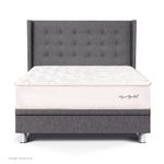 Dormitorio Boxet Gold Royal Elizabeth Gris | Queen