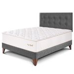 Dormitorio Europeo Royal Elizabeth Gris | 2 plazas