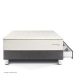 Cama con Cajones Royal Crown Gris | 1.5 plazas