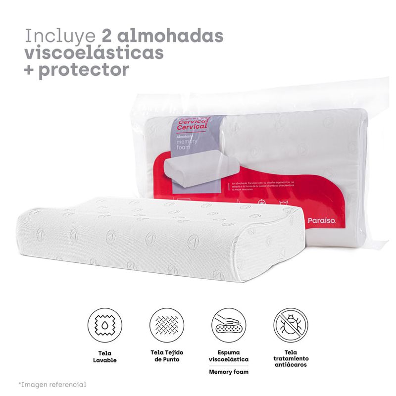 almohada viscoelástica