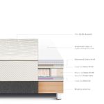 Cama Royal Crown Gris | Queen
