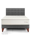 Dormitorio Europeo Royal Crown Blocks Gris | King