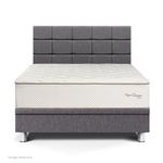 Dormitorio Boxet Blocks Royal Crown Gris | Queen