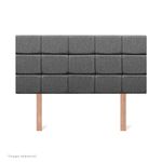 Dormitorio Boxet Blocks Royal Crown Gris | Queen