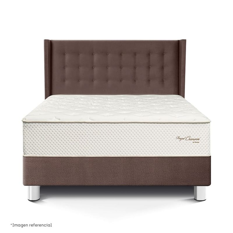 dormitorio royal crown gold chocolate king