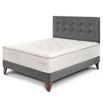 dormitorio europeo royal crown gris 2 plazas