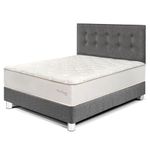 dormitorio royal crown gris 2 plazas