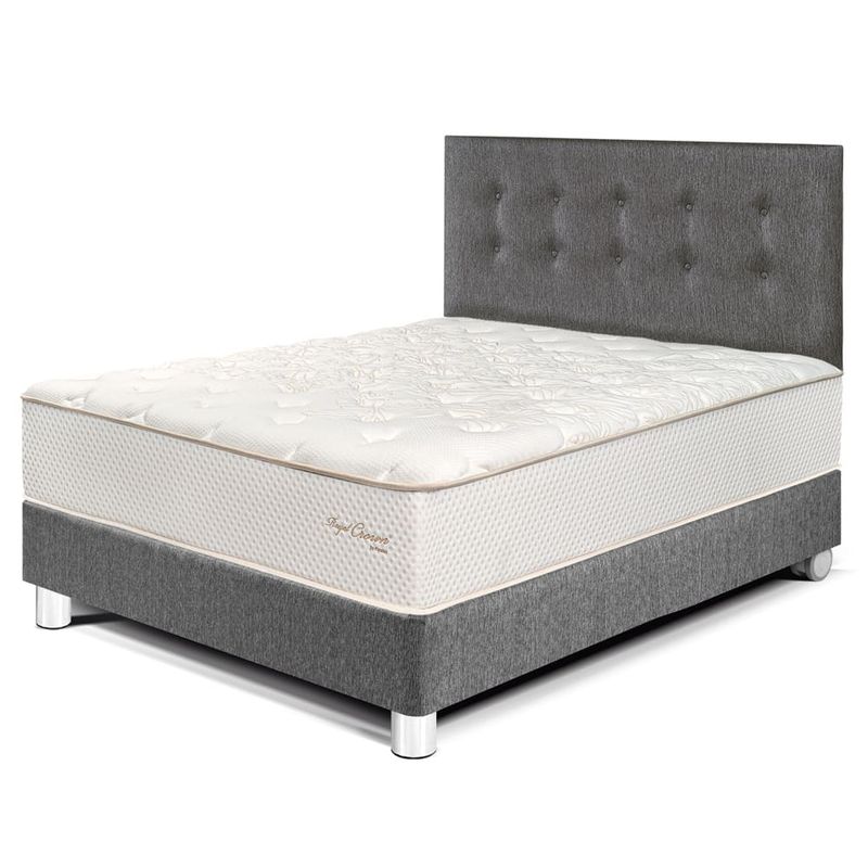 dormitorio royal crown gris 2 plazas