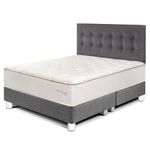 dormitorio royal crown gris queen