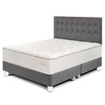 dormitorio royal crown gris king