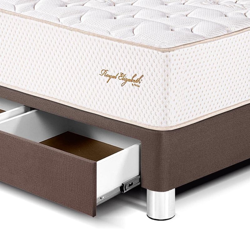 Dormitorio con Cajones Royal Elizabeth Blocks Chocolate | Queen