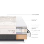Cama con Cajones Royal Prince Firme Gris | 1.5 plazas