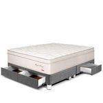 Cama con Cajones Royal Prince Firme Gris | Queen