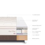 Cama Royal Prince Firme Chocolate | 2 plazas