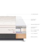 Cama Royal Prince Firme Gris | King