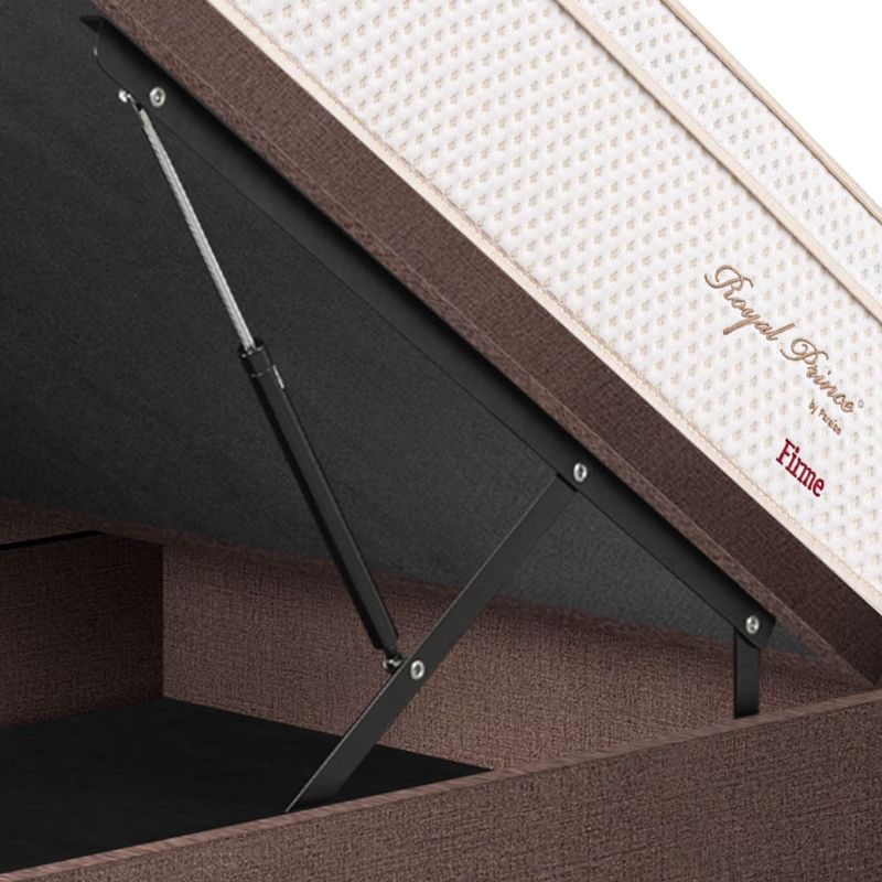 Cama Boxet Royal Prince Firme Chocolate | 1.5 plazas
